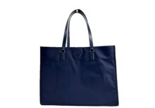 Monpre Navy Ella Large Nylon Tote Bag – Spacious & Stylish Everyday Purse