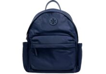 Monpre Navy Ella Nylon Backpack – Stylish & Durable Everyday Bag