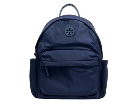 Monpre Navy Ella Nylon Backpack – Stylish & Durable Everyday Bag