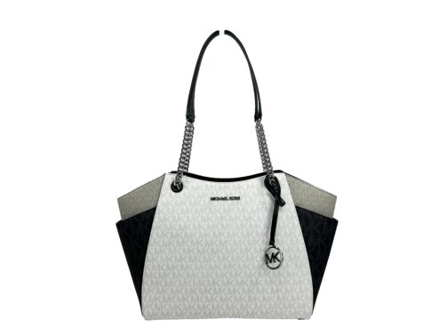 Monpre Jet Set Large Chain Shoulder Tote – Elegant & Spacious Everyday Bag